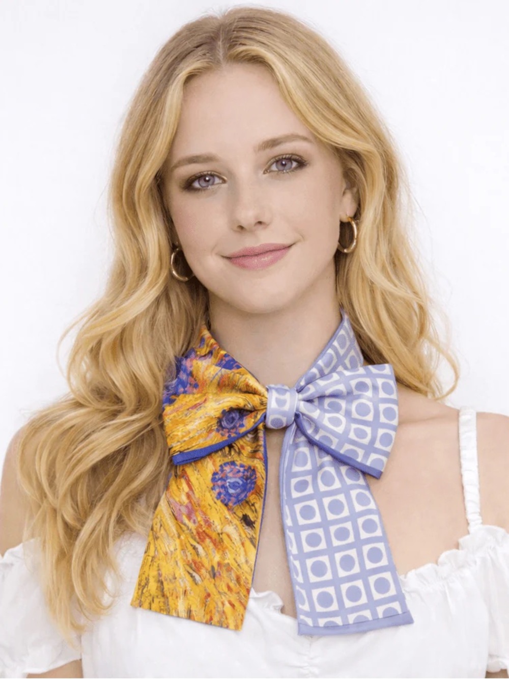 Amerie Rectangle Skinny Scarf